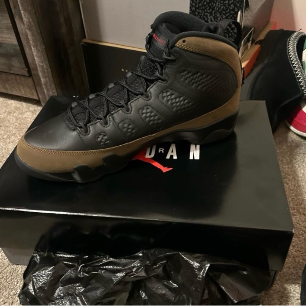 Black and Brown Sneakers